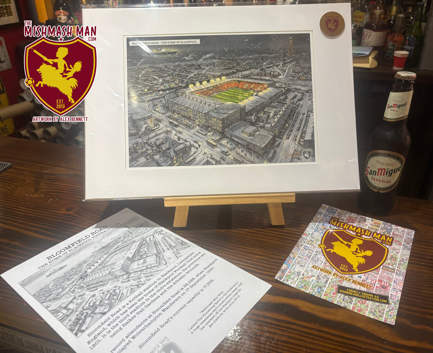 Bloomfield Road - The Home of Blackpool Football Club