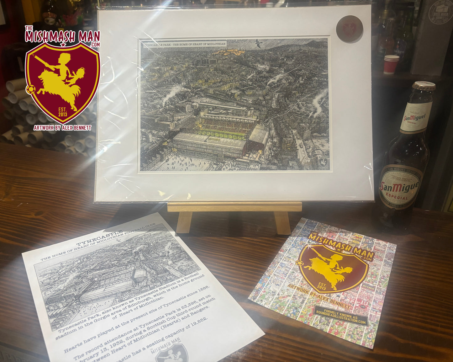 Tynecastle Park - The Home of Heart of Midlothian Football Club