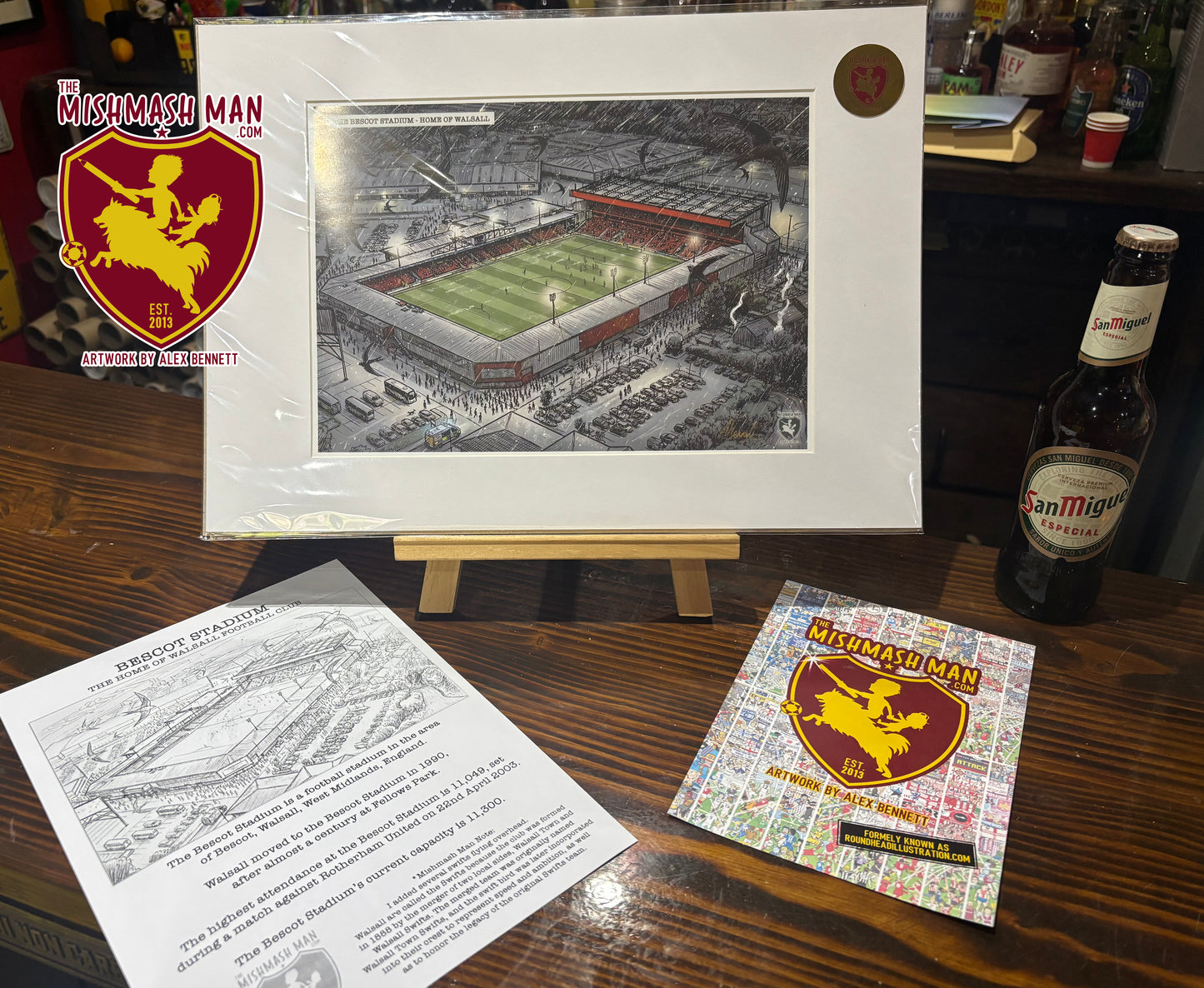 The Bescot Stadium - The Home of Walsall Football Club