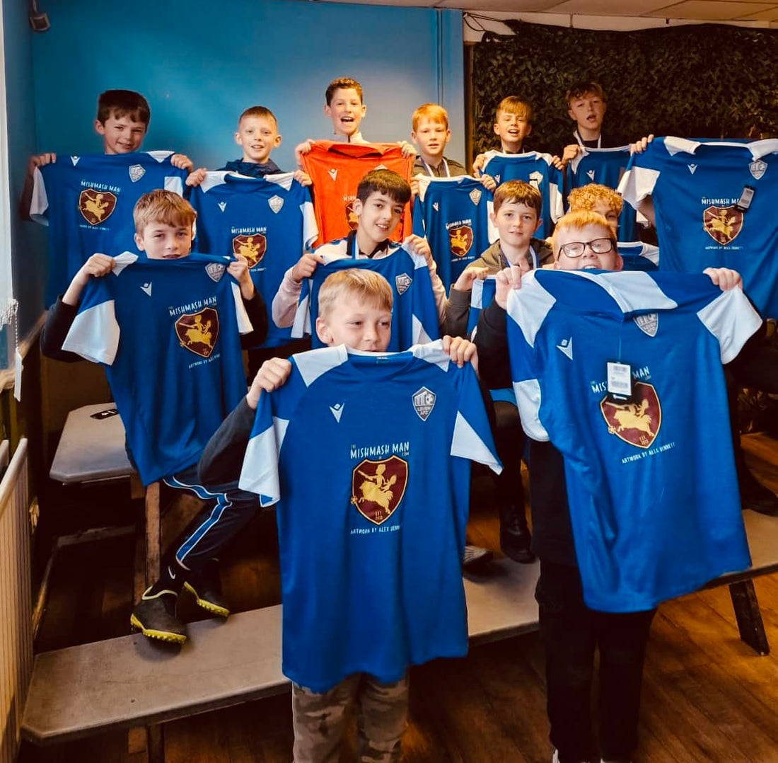 The Mishmash Man sponsors Leven Whites U12s!