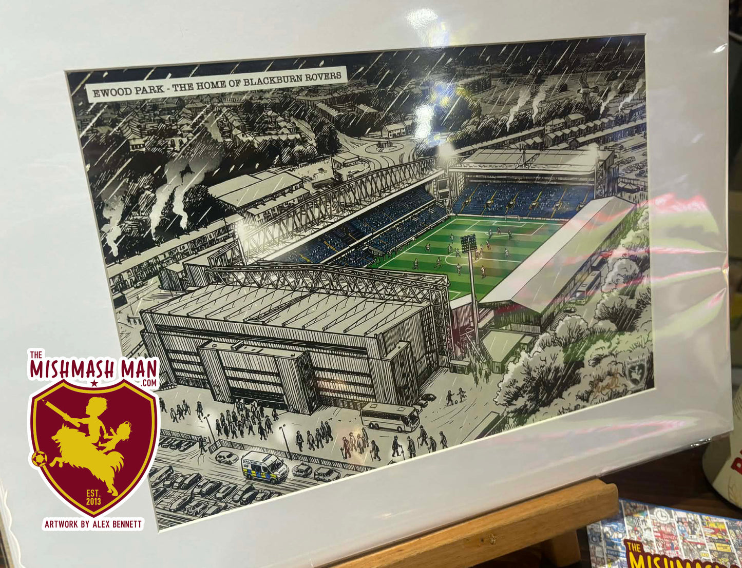 Ewood Park - The Home of Blackburn Rovers Football Club