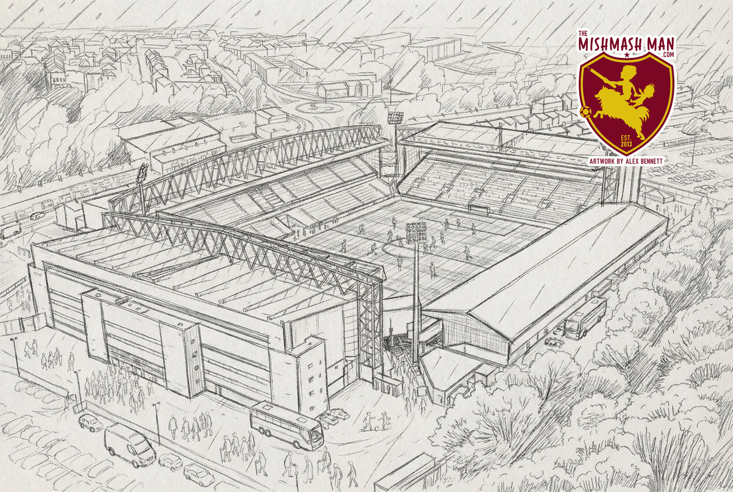 Ewood Park - The Home of Blackburn Rovers Football Club