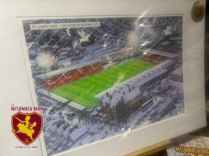 St James Park - The Home of Exeter City Football Club