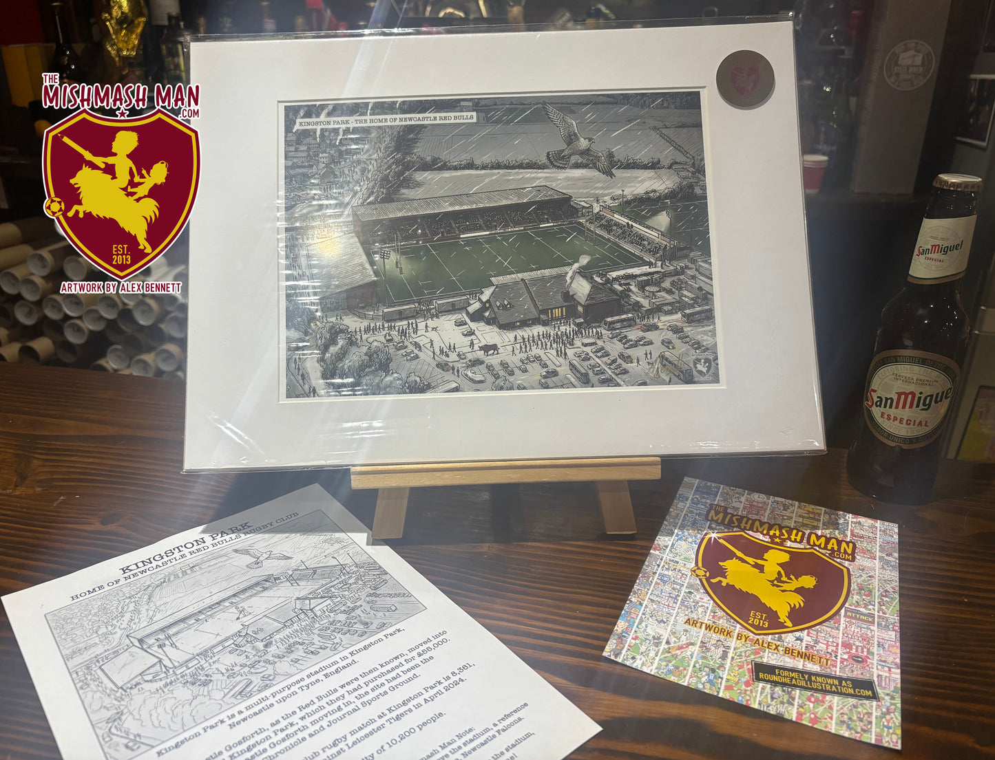 Kingston Park - Home of Newcastle Red Bulls Rugby Union Club