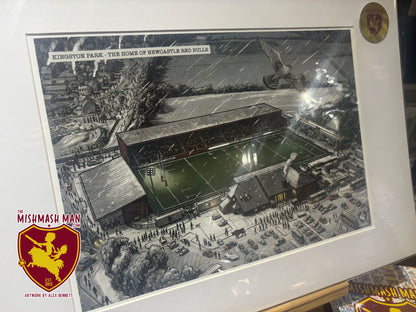 Kingston Park - Home of Newcastle Red Bulls Rugby Union Club