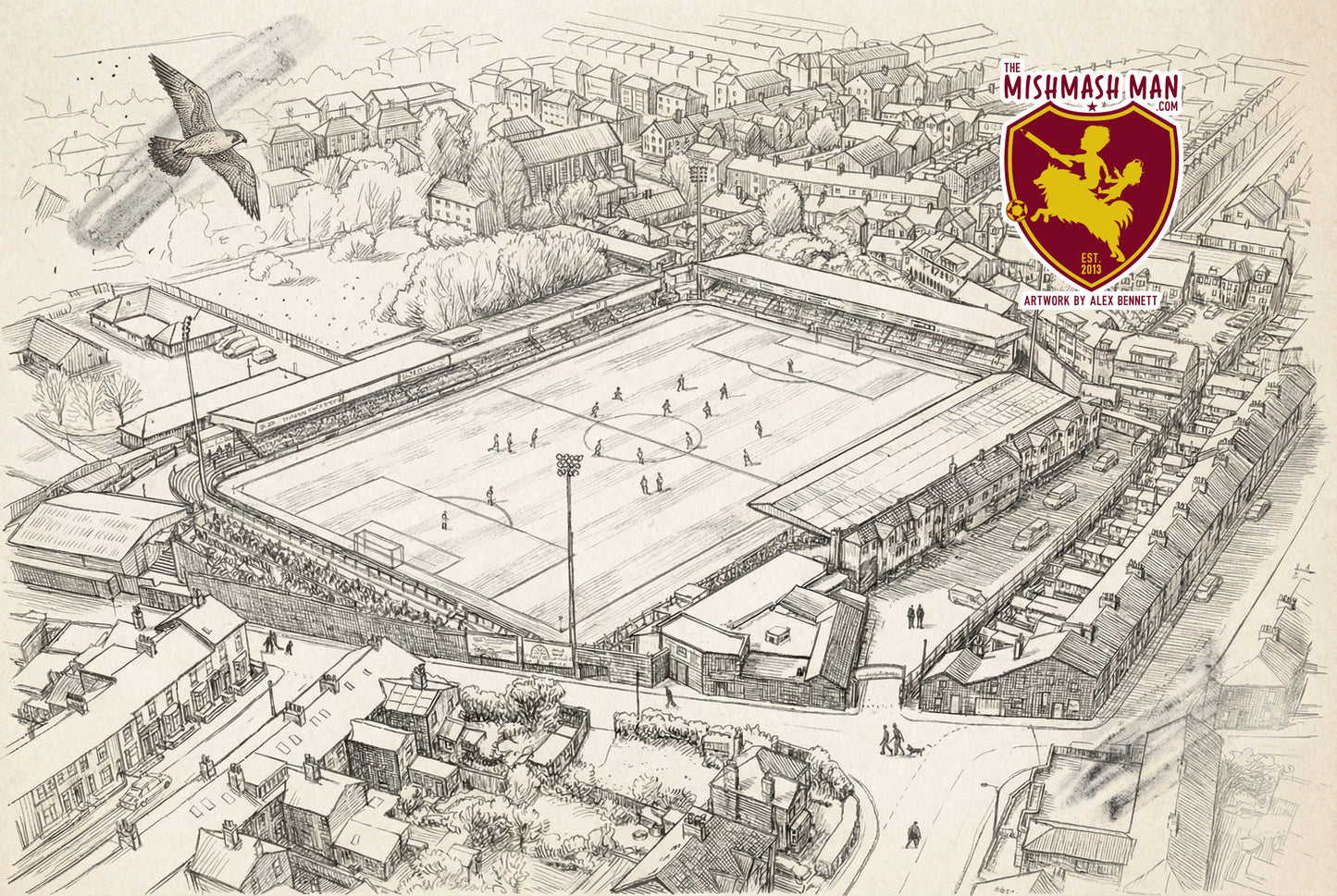 Bootham Crescent - The Home of York City Football Club (1932-2021)