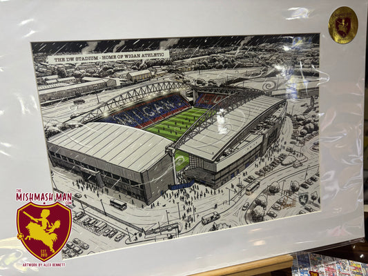 The Brick Community Stadium - The Home of Wigan Athletic Football Club