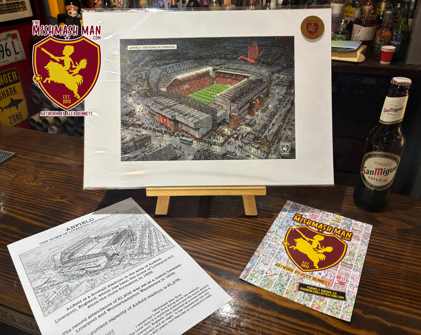 Anfield - The Home of Liverpool Football Club