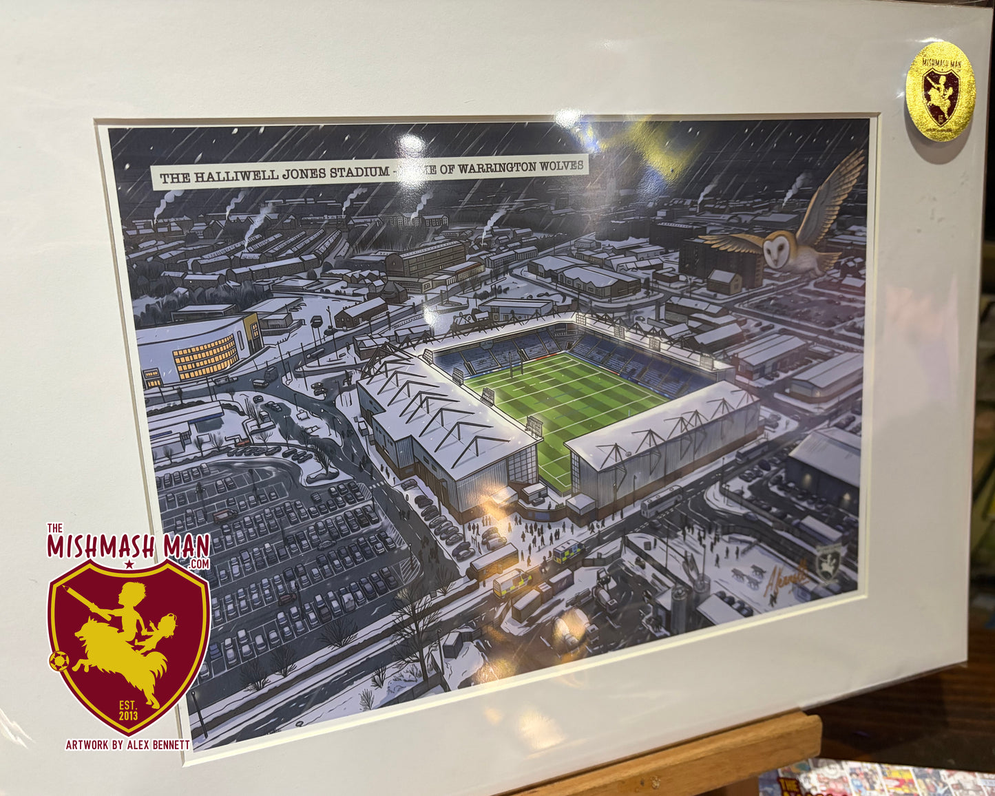 Halliwell Jones Stadium - The Home of Warrington Wolves Rugby League Club